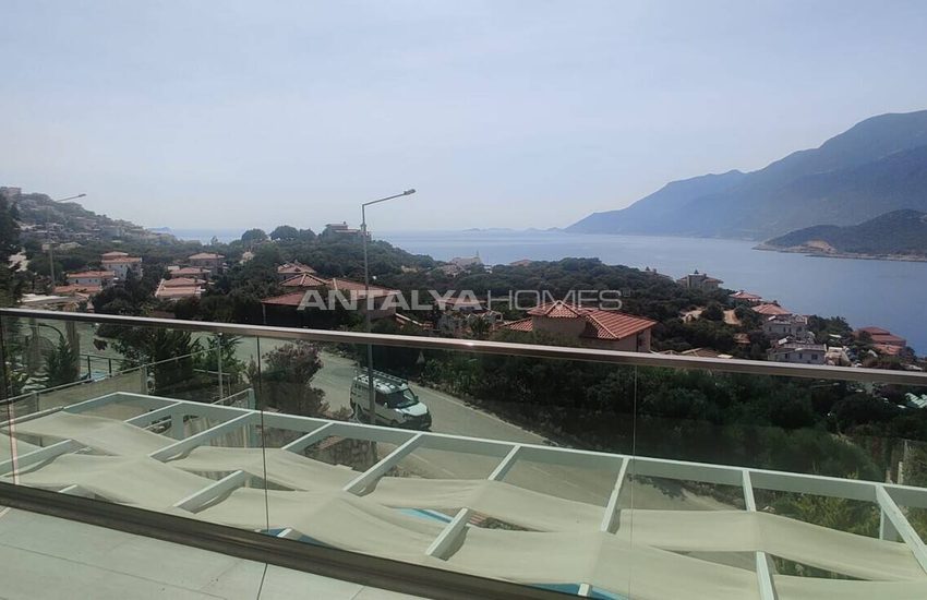 Furnished 2-bedroom Houses with Sea View in Kaş Antalya 39