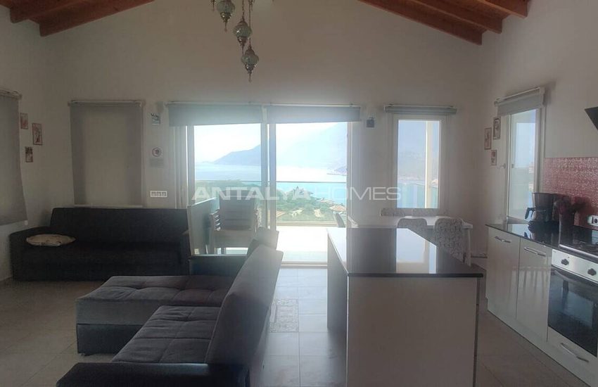 Furnished 2-bedroom Houses with Sea View in Kaş Antalya 19
