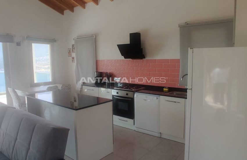 Furnished 2-bedroom Houses with Sea View in Kaş Antalya 22