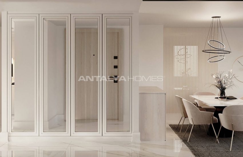 4-bedroom Houses with Pool and Garden in Dosemealti 15