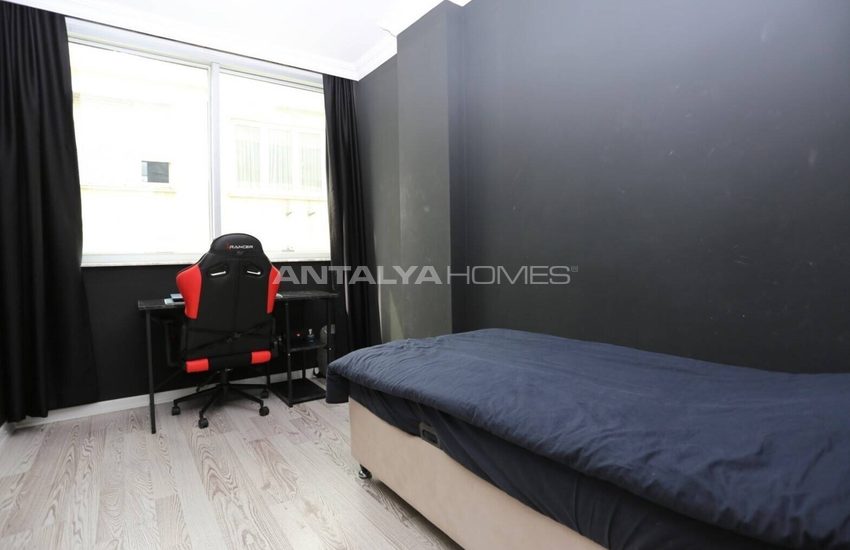 3-slaapkamer Appartement Met Aparte Keuken In Antalya Muratpaşa 15