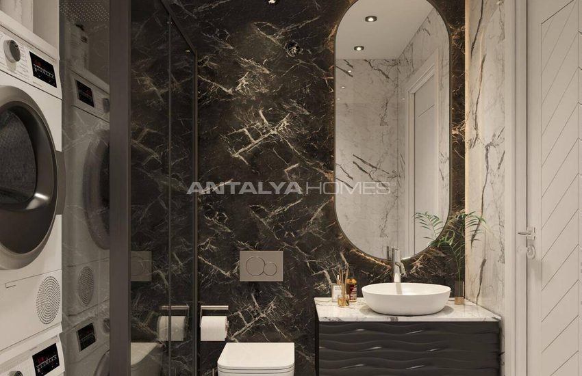 Appartements 2 Chambres Dans Une Résidence Avec Piscine À Antalya 16