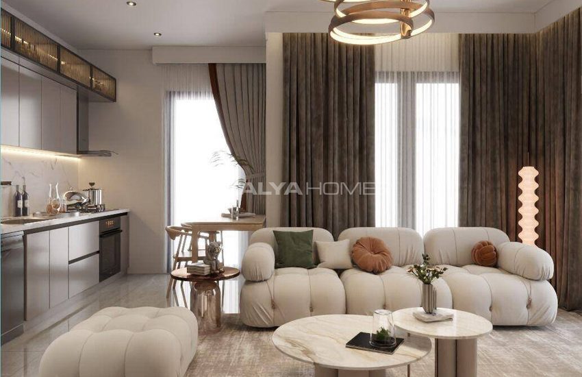 Appartements 2 Chambres Dans Une Résidence Avec Piscine À Antalya 8