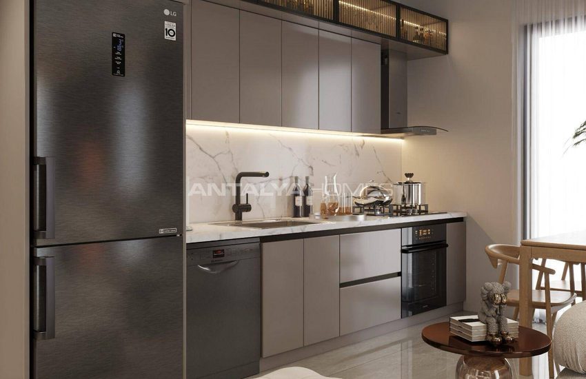 Appartements 2 Chambres Dans Une Résidence Avec Piscine À Antalya 10