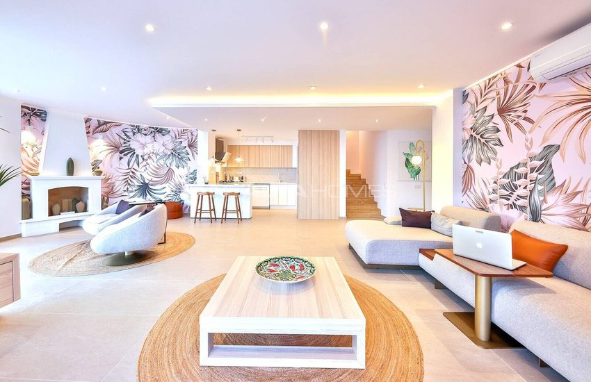 5-schlafzimmer-villa Mit Pool Und Parkplatz In Kalkan, Antalya 30