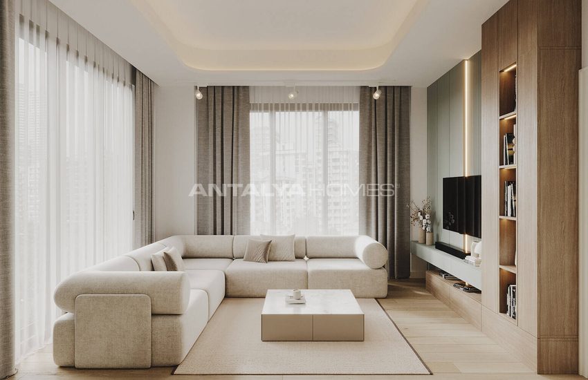 Antalya Kepez'de Havuzlu ve Güvenlikli Sitede Daireler 21