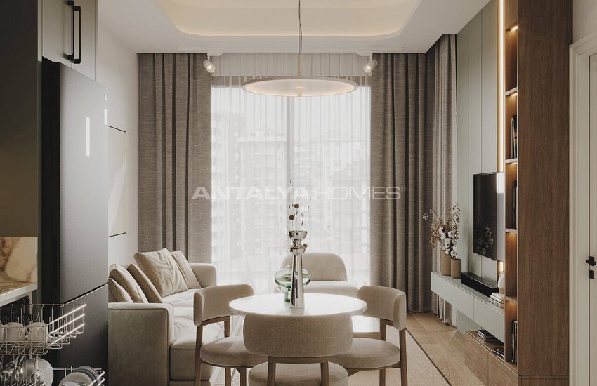 Antalya Kepez'de Havuzlu ve Güvenlikli Sitede Daireler 24