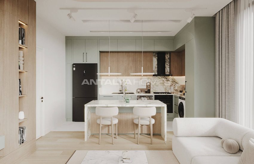 Antalya Kepez'de Havuzlu ve Güvenlikli Sitede Daireler 22
