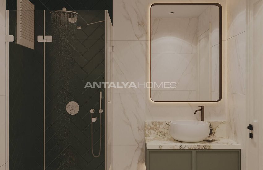 Antalya Kepez'de Havuzlu ve Güvenlikli Sitede Daireler 34