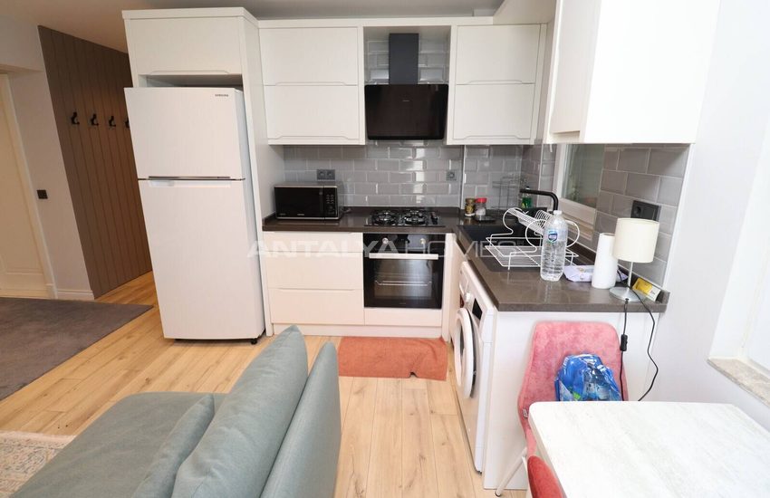 Appartement Met Gemeenschappelijk Zwembad In Lara Antalya 10