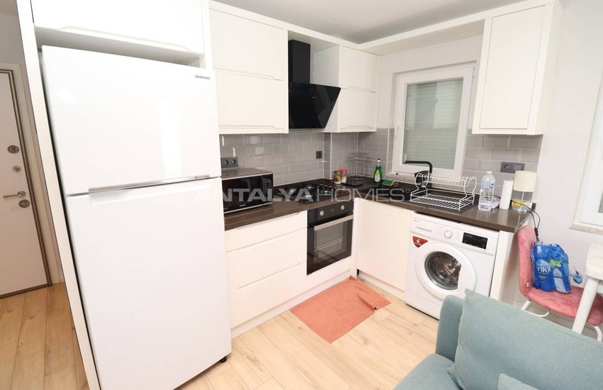 Appartement Met Gemeenschappelijk Zwembad In Lara Antalya 9