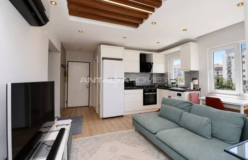 Appartement Met Gemeenschappelijk Zwembad In Lara Antalya 6