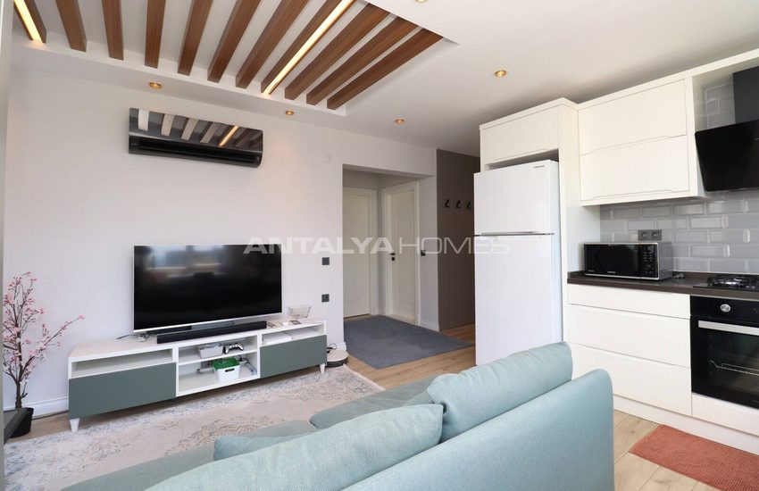 Appartement Met Gemeenschappelijk Zwembad In Lara Antalya 7