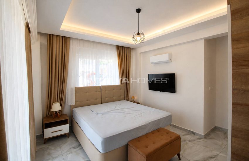 Appartement En Rez-de-chaussée Avec Piscine Commune À Antalya 28