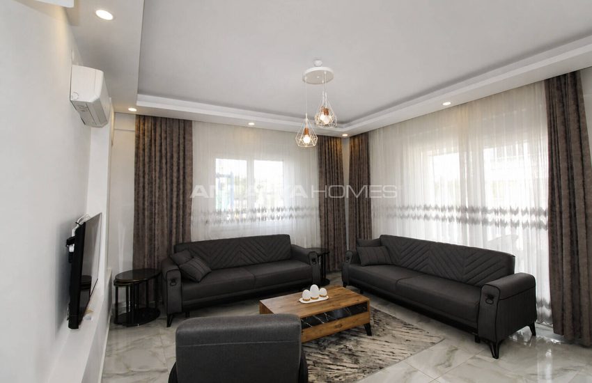 Appartement En Rez-de-chaussée Avec Piscine Commune À Antalya 16