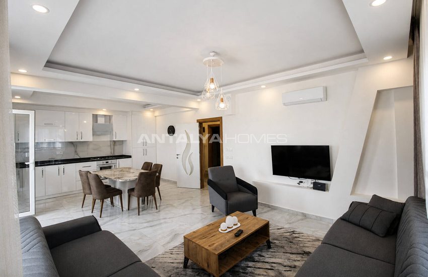 Appartement En Rez-de-chaussée Avec Piscine Commune À Antalya 17