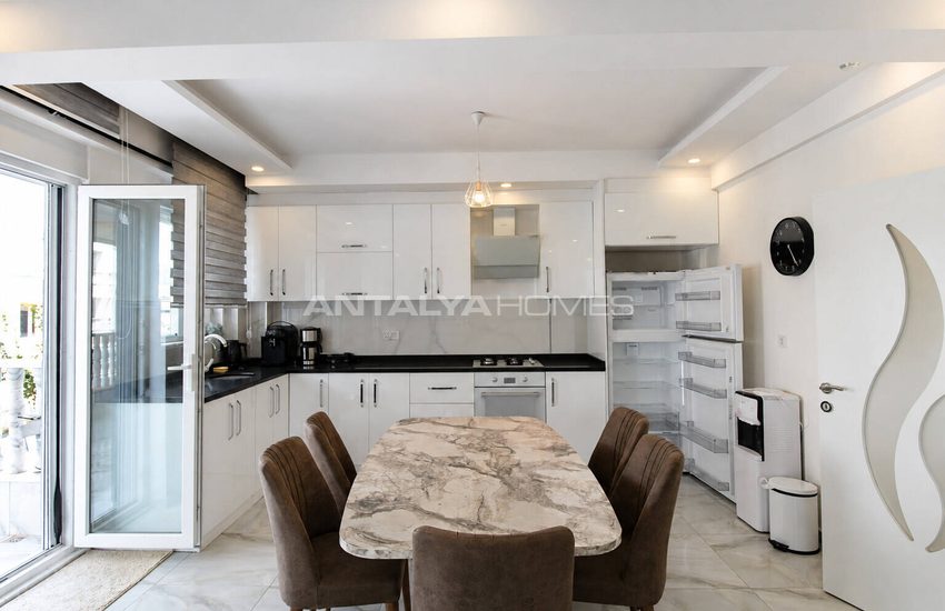 Appartement En Rez-de-chaussée Avec Piscine Commune À Antalya 19
