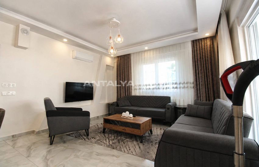 Appartement En Rez-de-chaussée Avec Piscine Commune À Antalya 18