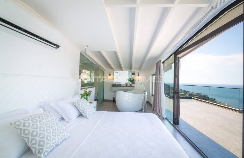 6-sovrum Villa Med Havsutsikt I Antalya Kalkan 23