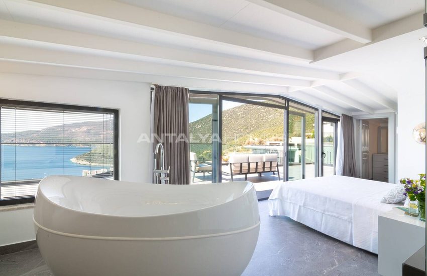 6-sovrum Villa Med Havsutsikt I Antalya Kalkan 24