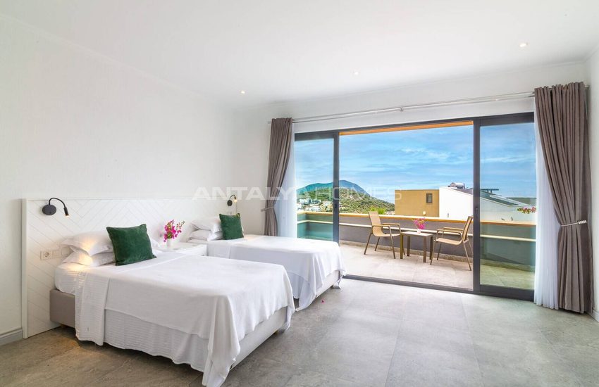 6-sovrum Villa Med Havsutsikt I Antalya Kalkan 30