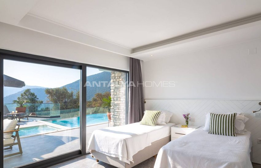 6-sovrum Villa Med Havsutsikt I Antalya Kalkan 33