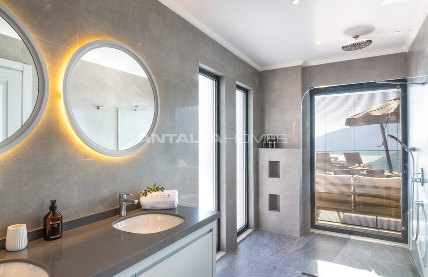 6-sovrum Villa Med Havsutsikt I Antalya Kalkan 38