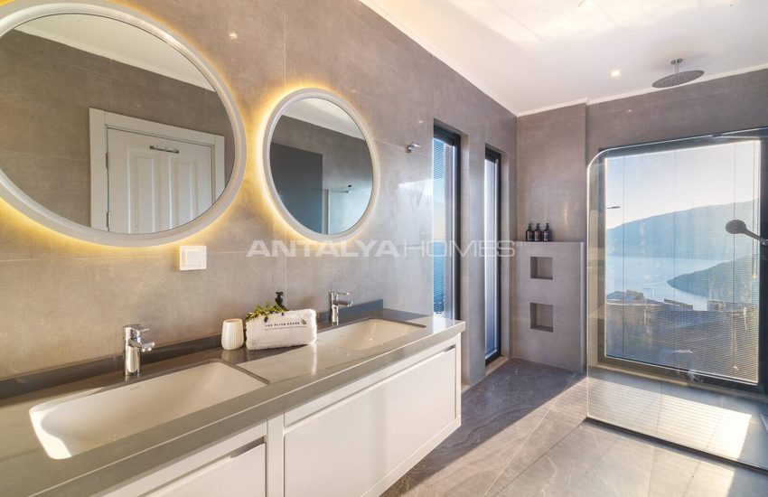 6-sovrum Villa Med Havsutsikt I Antalya Kalkan 42