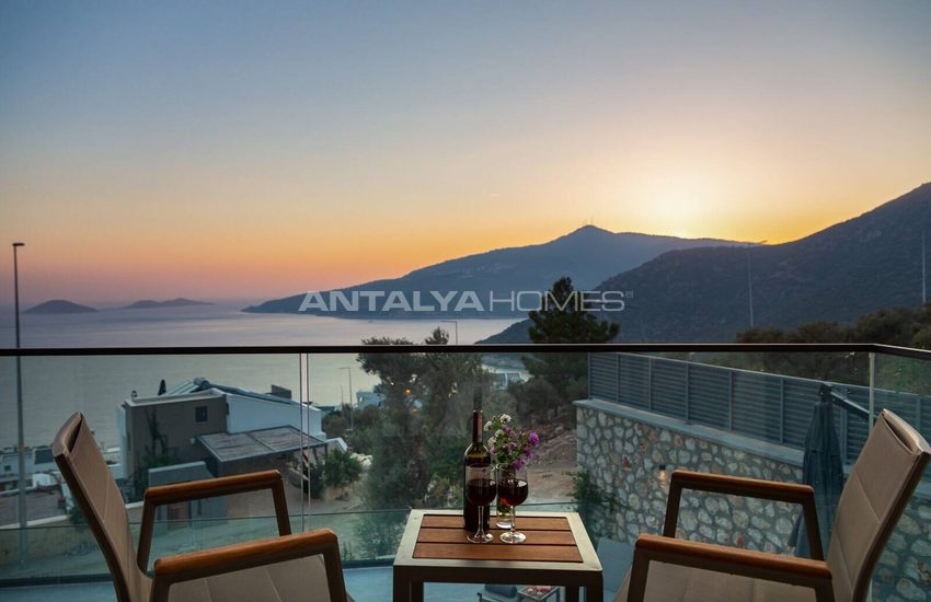 6-sovrum Villa Med Havsutsikt I Antalya Kalkan 49