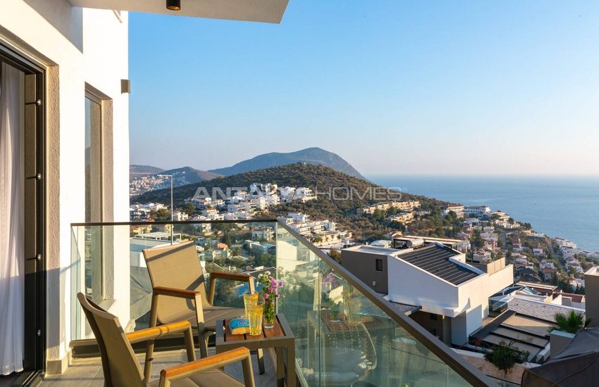 6-sovrum Villa Med Havsutsikt I Antalya Kalkan 50