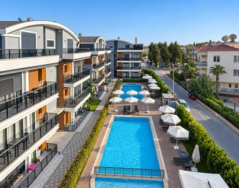 Eleganta Lägenheter Med Gemensam Pool I Antalya Belek 3