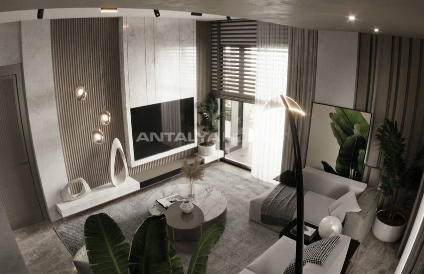 Antalya Kepez'de Havuzlu Site İçinde Şık Tasarımlı Daireler 15