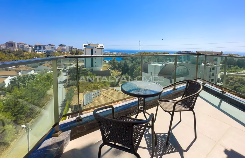 Sea and City-view Apartments in a 5-block Project in Alanya 25