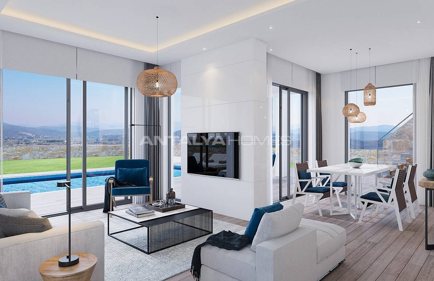 Villas Vue Sur Lac Parfaites Pour Investir À Bodrum Mugla 6