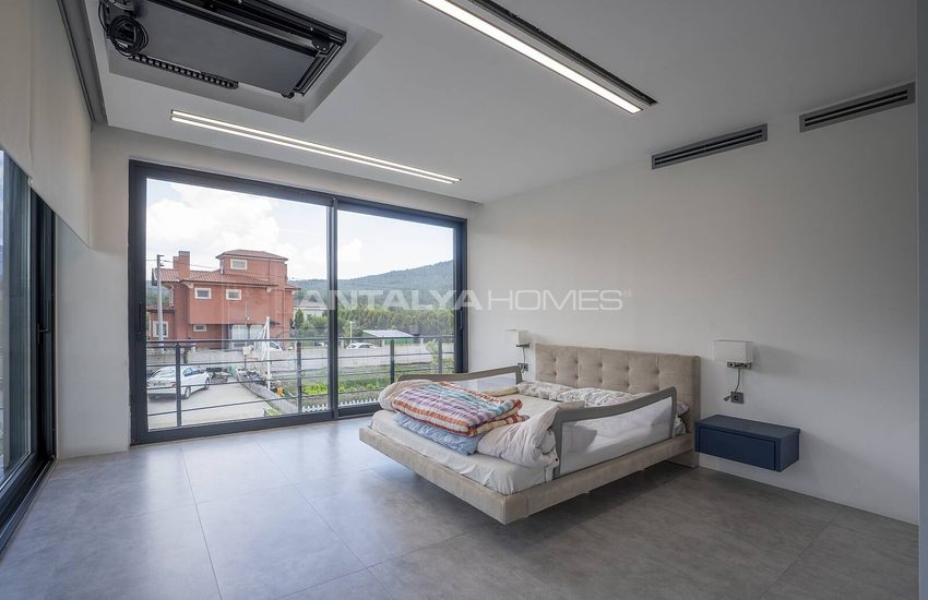 Muğla Menteşe’de Özel Yüzme Havuzlu Satılık Müstakil Villa 49