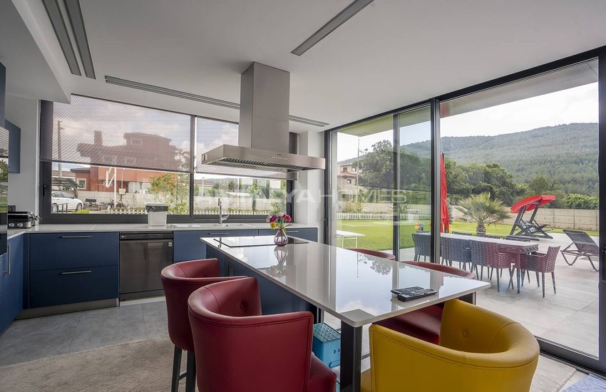 Muğla Menteşe’de Özel Yüzme Havuzlu Satılık Müstakil Villa 29