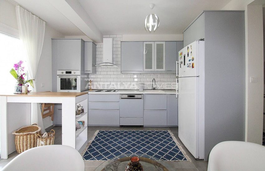 Sea View Semi-detached Villa with Garden in Bodrum Turkbuku 21