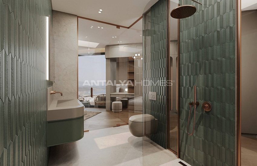 Detached Villas with Unobstructed Sea Views in Bodrum 18