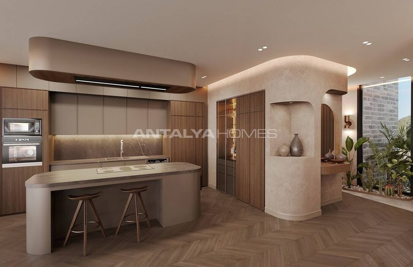 Detached Villas with Unobstructed Sea Views in Bodrum 16