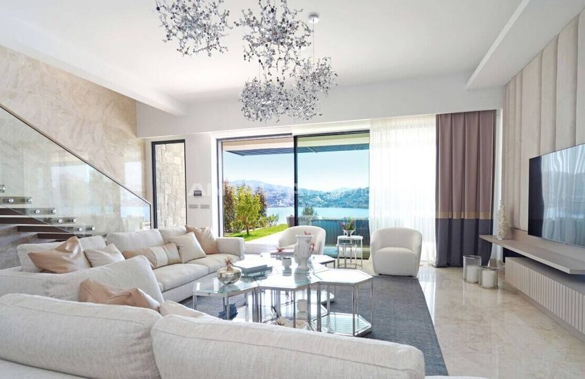 Panoramic Sea View Villas in Complex with Private Beach in Bodrum 4