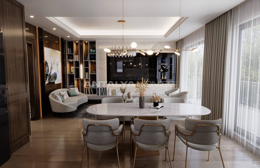 Flats with Rich Interior Features in a Prime Location in Bodrum 10