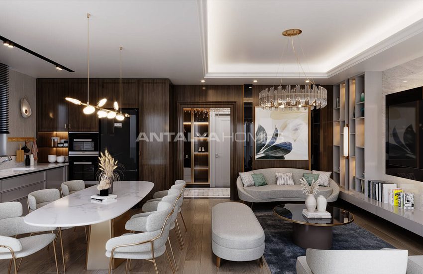 Flats with Rich Interior Features in a Prime Location in Bodrum 11