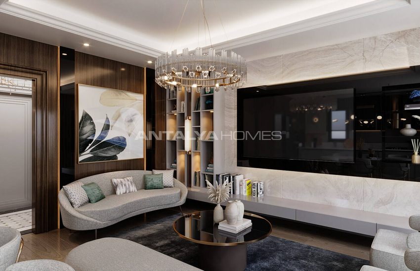 Flats with Rich Interior Features in a Prime Location in Bodrum 12