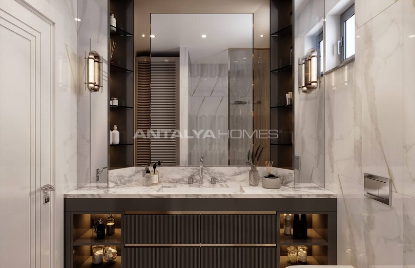 Flats with Rich Interior Features in a Prime Location in Bodrum 19