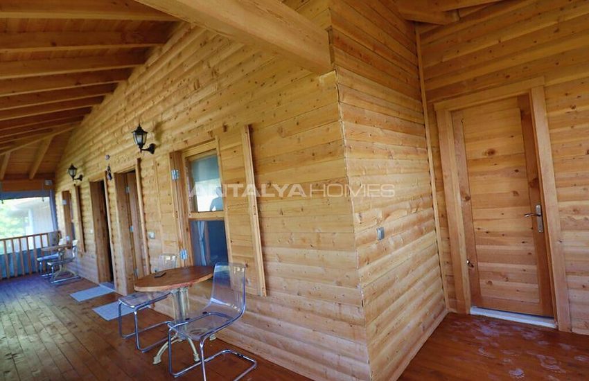Stone and Wooden Villa with Clear Sea View in Fethiye Faralya 17