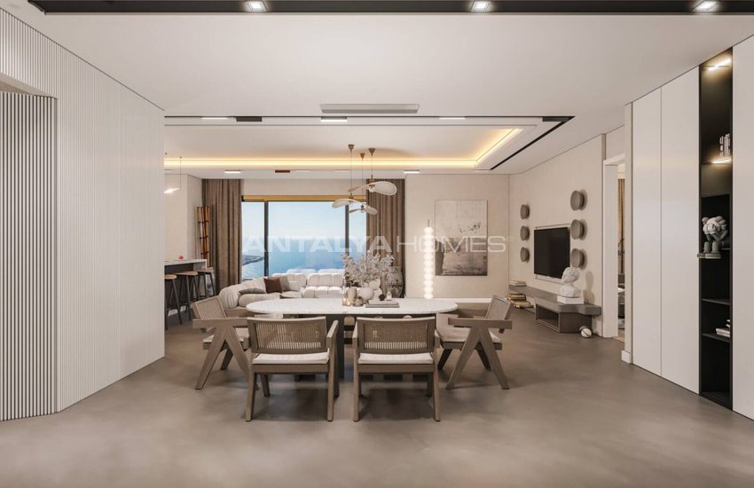 Detached Houses with Panoramic Sea Views in Bodrum Turkey 16