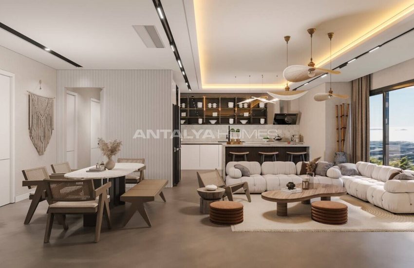 Detached Houses with Panoramic Sea Views in Bodrum Turkey 15