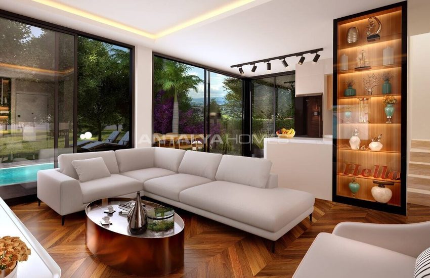 Detached Villas with Private Beach in Mugla Bogazici 10