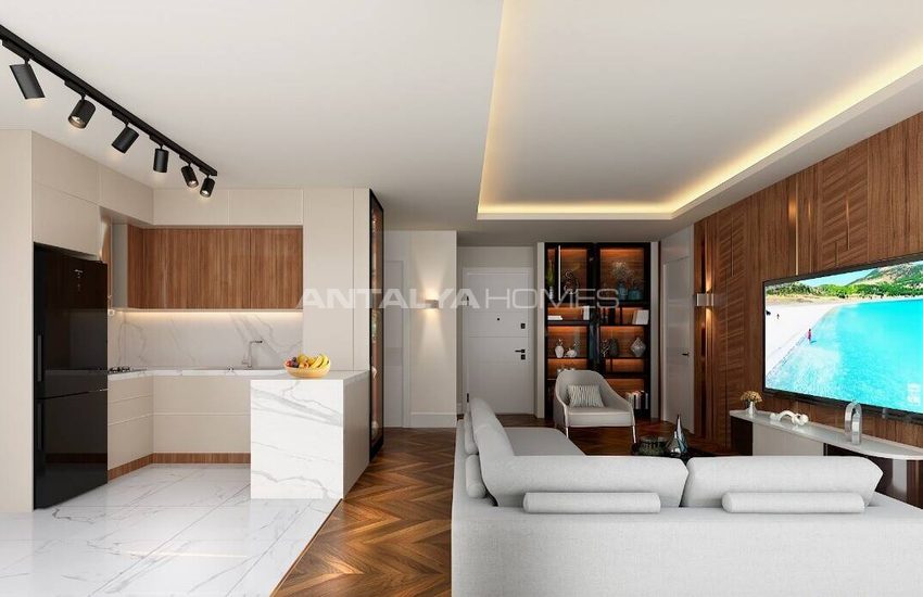 Detached Villas with Private Beach in Mugla Bogazici 11