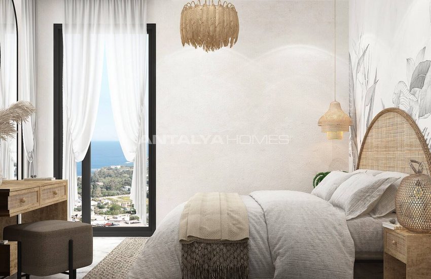 Wohnungen In Einem Neuen Projekt Mit Privaten Pools In Bodrum Mugla 29